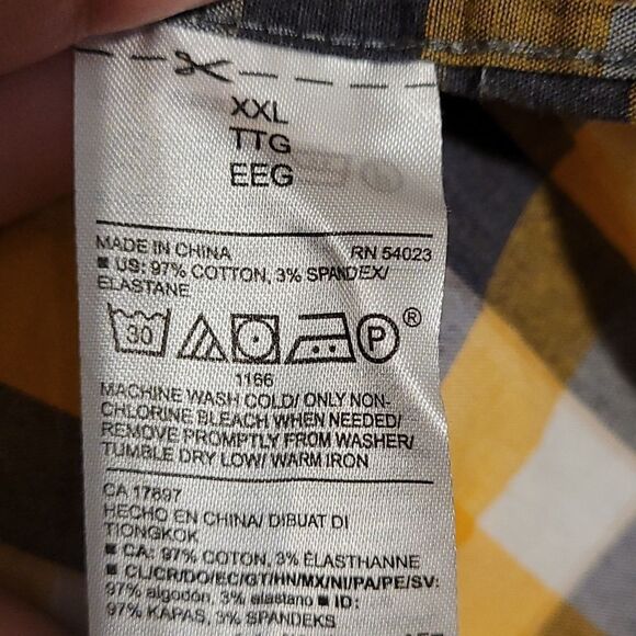 Old Navy men's long sleeve button up shirt - Picture 5 of 5